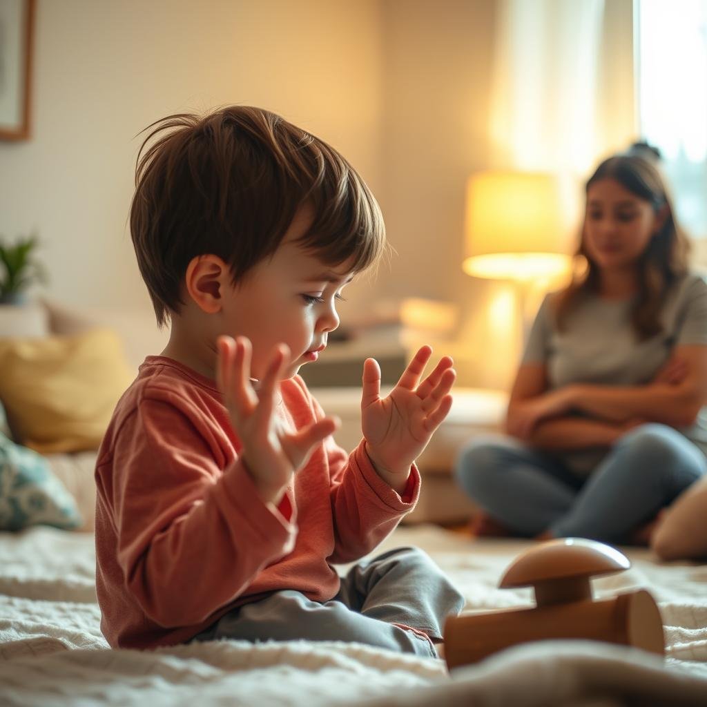 التعامل مع السلوكيات التكرارية لدى المصابين بالتوحد