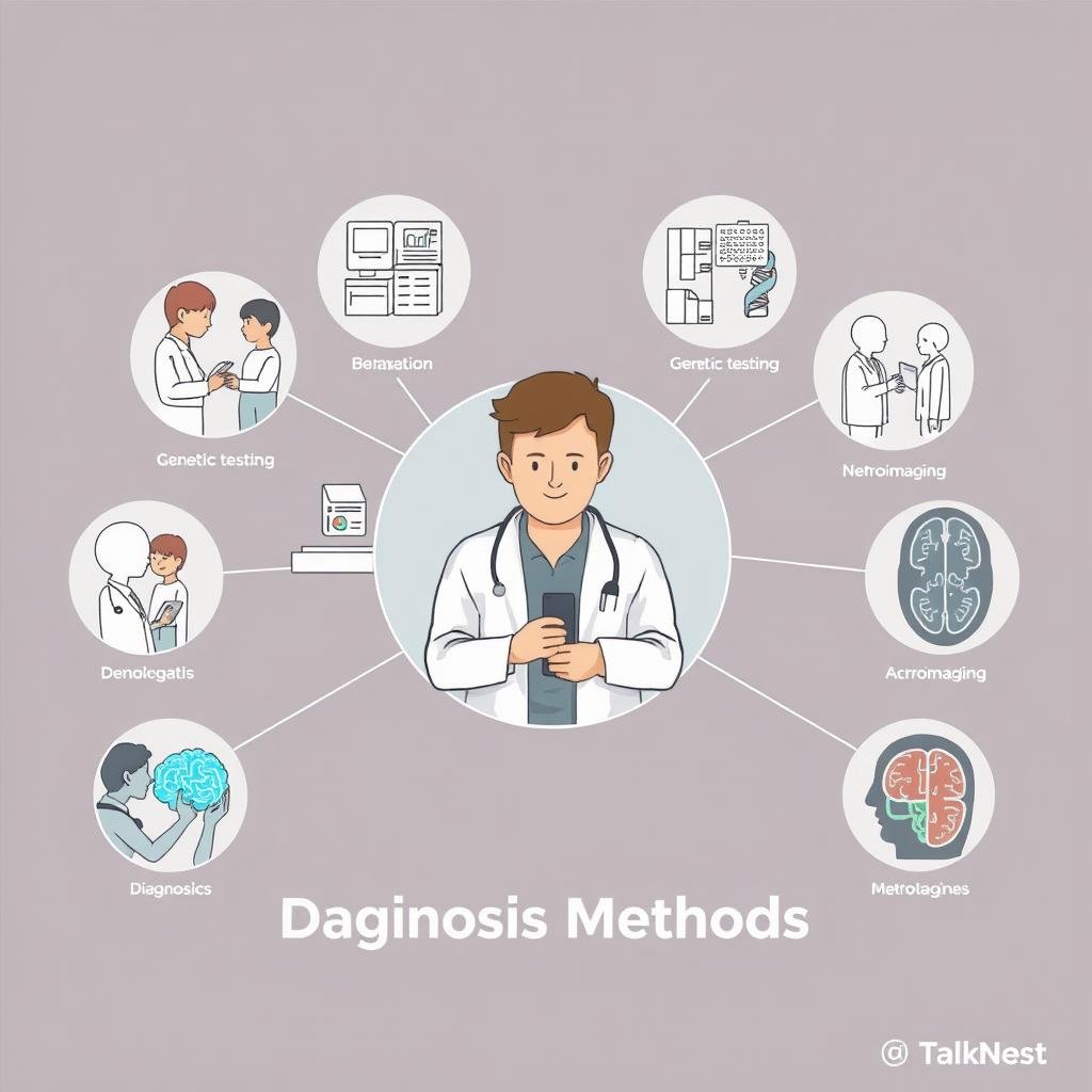 طرق تشخيص التوحد